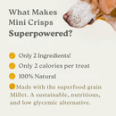 Earthly Pet Mini Crisps Air Puffed Millet & Pork Dog Treats (2.5 oz)-3