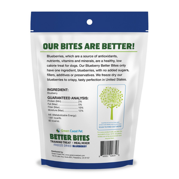 Green Coast Pet Better Bites Freeze Dried Training Treat and Meal Mixer