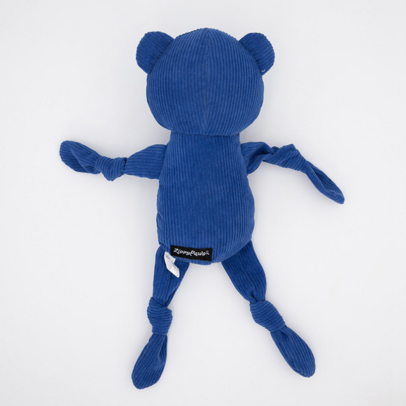 ZippyPaws Hanukkah Corduroy Cuddlerz Bear Plush Dog Toy