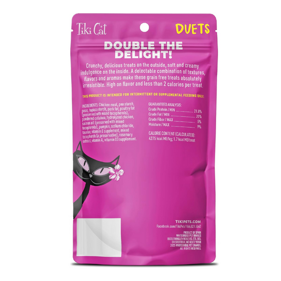 Tiki Cat Duets Chicken Flavoured Crunchy Cat Treats (2 oz)