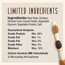 Cadet Gourmet Beef Hide X-LARGE Shish Kabob Dog Treats - Dog Treats 4