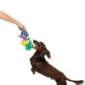 BARK Tuggy Charms St. Patrick's Day Plush Dog Toy - 0