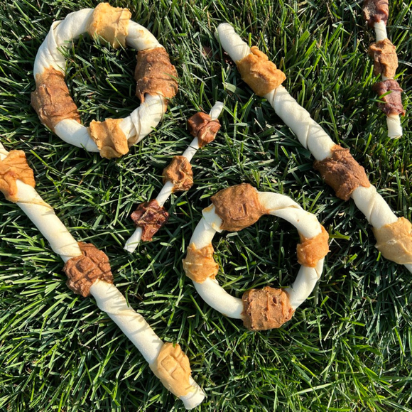 Cadet Gourmet Beef Hide Shish Kabob Dog Treats - Dog Treats 4