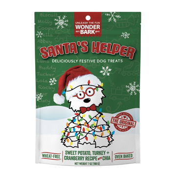 Wonder Bark Christmas Santa's Helper Oven Baked Dog Treats (7 oz)