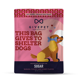 GivePet Sugar Banana, Yogurt & Honey Soft Baked Dog Treats