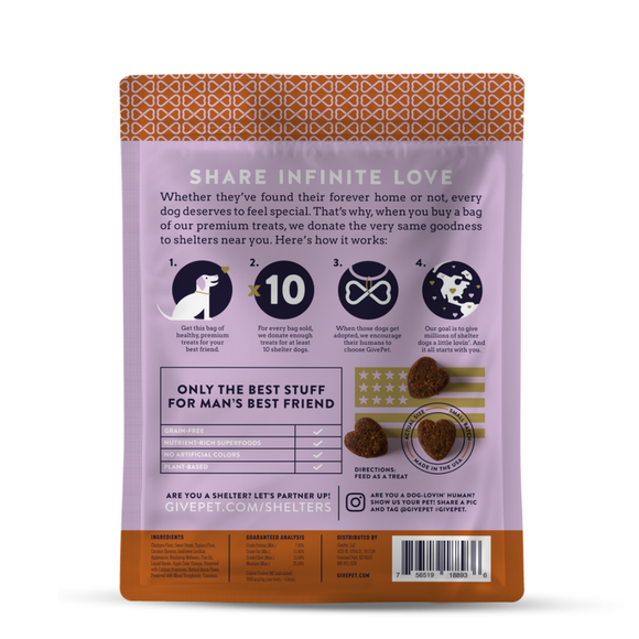 Soft & Chewy Applesauce Bacon Cinnamon Training Treats