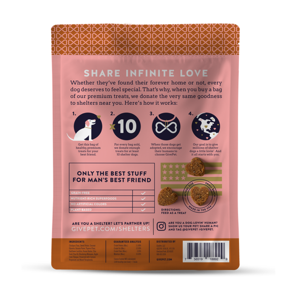 Soft & Chewy Banana Peanut Butter Training Treats