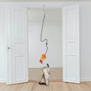 Meowijuana Refillable Jump 'n' Jamb Deep Sea Squid Hanging Cat Toy-4