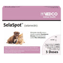 Vedco Animal Health SelaSpot packaging with a dog and cat illustration on a white background