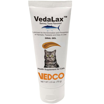 Vedalax Oral Gel for Cats, Tuna Flavor, 2.5-oz