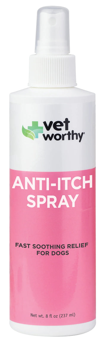 Vet Worthy Anti-Itch Spray for Dogs 8 oz