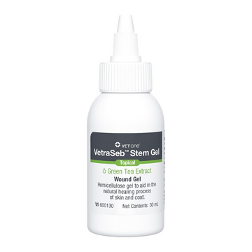 VetOne VetraSeb Stem Gel Topical Wound Gel For Cats & Dogs (30 ml)