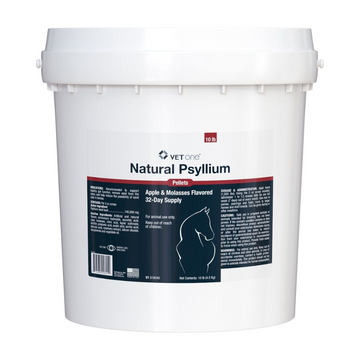 VetOne Psyllium Pellets Horse Supplements – Apple & Molasses Flavor - 0