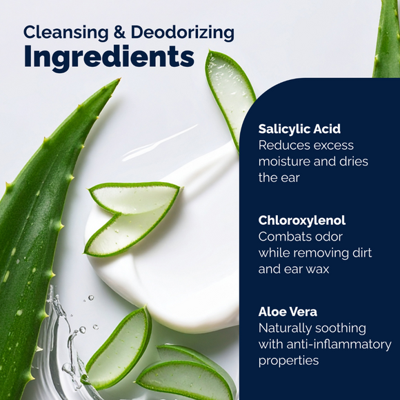 Oticbliss Ear Cleaning Wipes For Dogs & Cats, 100 ct