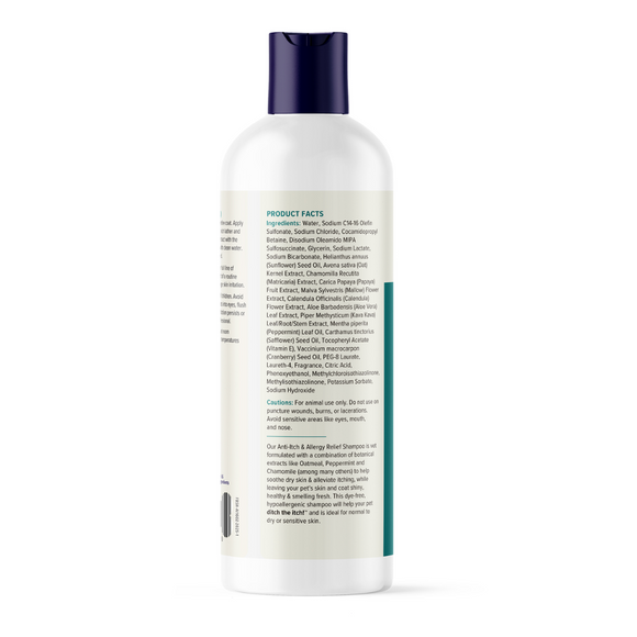 Dermabliss Advanced Vet Strength Medicated Shampoo, 16 oz