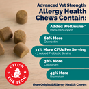 Dermabliss Advanced Vet Strength Seasonal Allergy Health Chews for Dogs-4