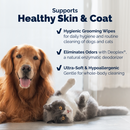 Dermabliss Grooming Wipes for Dogs & Cats (100 Wipes)-4