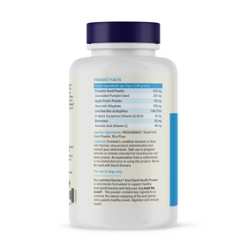 Glandex Anal Gland Health Powder Supplement for Dogs, Salmon Flavored - 0