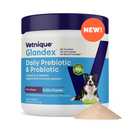 Glandex Daily Prebiotic & Probiotic Supplement Powder for Dogs, Pork Flavored-1