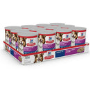 Hill's Science Diet Senior 7+ Canned Dog Food, Beef & Barley Entrée, 13.1 oz, 12 Pack wet dog food