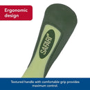 Textured handle with 'Safari' branding on a white background