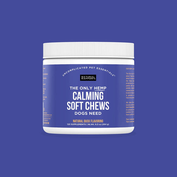 The only Hemp Calming Soft Chews Dog Need