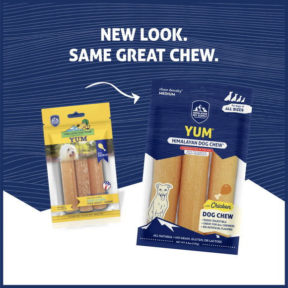 Himalayan Pet Supply yakyYUM with Chicken Dog Chews