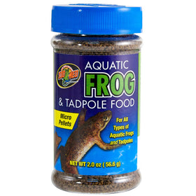 Zoo Med Aquatic Frog & Tadpole Dry Food, 2-oz