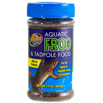 Zoo Med Aquatic Frog & Tadpole Dry Food, 2-oz