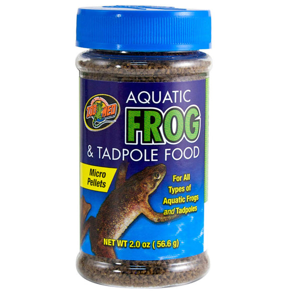 Zoo Med Aquatic Frog & Tadpole Dry Food, 2-oz