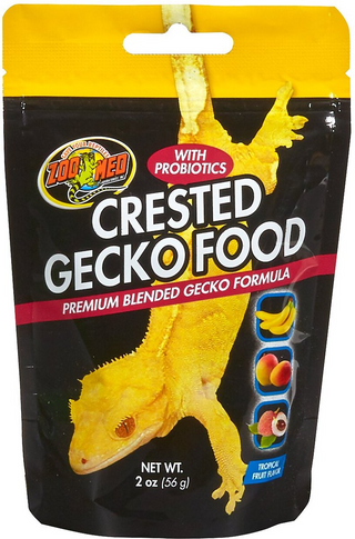 Zoo Med Crested Gecko Premium Blended Tropical Fruit Dry Food