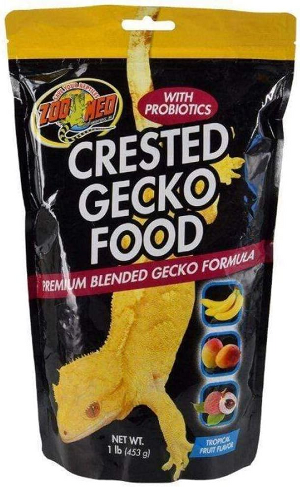 Zoo Med Crested Gecko Premium Blended Tropical Fruit Dry Food