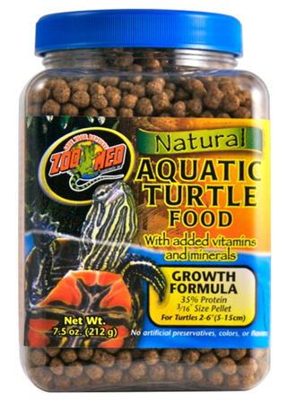 Zoo Med Natural Aquatic Turtle Food Growth Formula Dry Food