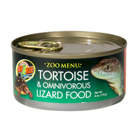 Zoo Med Tortoise and Omnivorous Lizard Wet Food, 6-oz