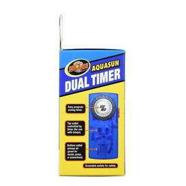Zoo Med AquaSun Dual Day/Night Timer - Reptile Thermometers & Timers 2