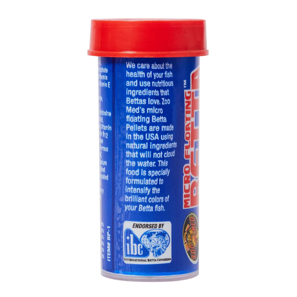 High-Quality Betta Fish Food Zoo Med Micro Pellets