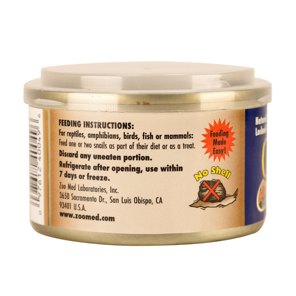 Zoo Med Can O' Snails Reptile, Bird & Mammal Food & Treat (1.7 oz)
