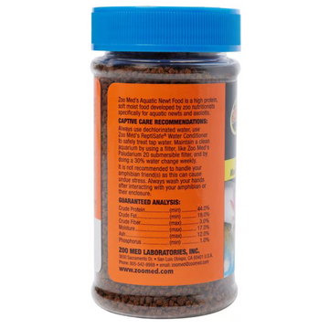Zoo Med Aquatic Newt Dry Food, 2-oz - 0