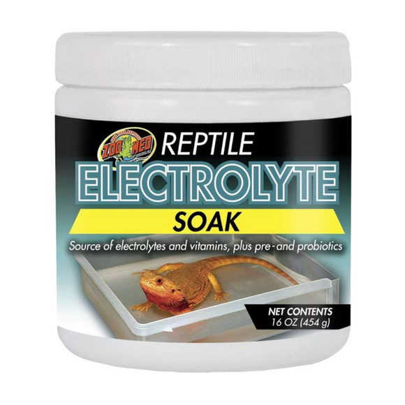 Zoo Med Reptile Electrolyte Soak Supplement