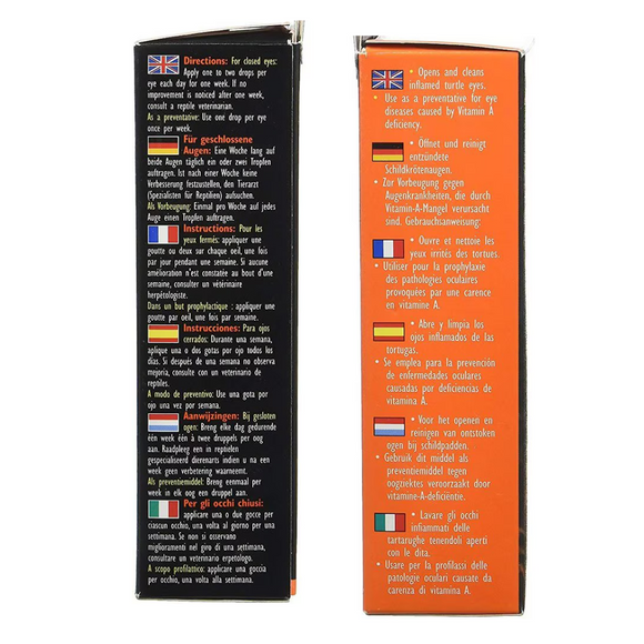 Zoo Med Repti Turtle Eye Drops for Inflammed Eyes (2.25 oz)
