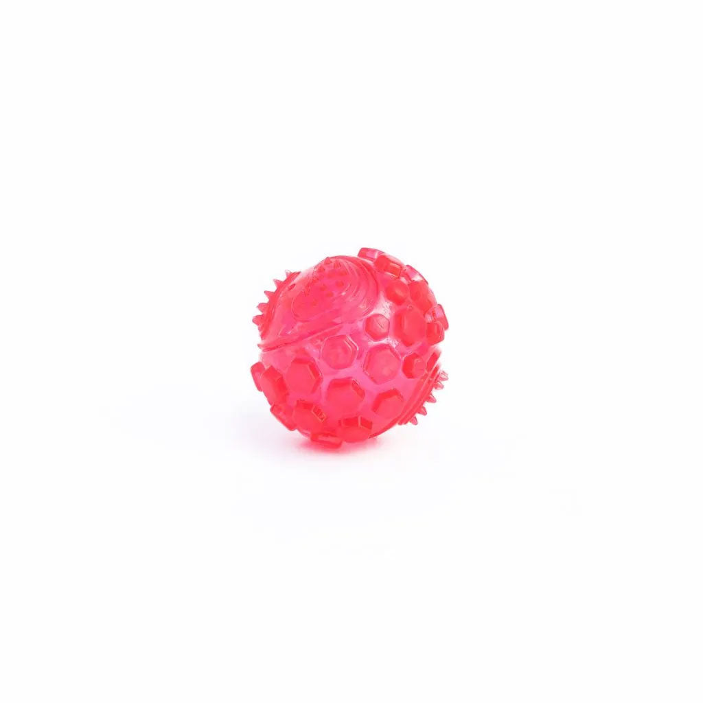 ZippyPaws ZippyTuff Squeaker Ball Dog Toy, pink