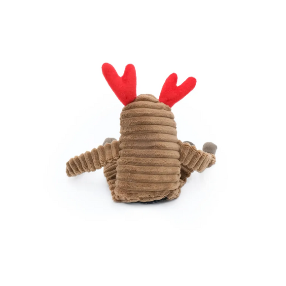 ZippyPaws Holiday Crinkle Dog Toy, Reindeer