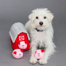 ZippyPaws Zippy Burrow Dog Toy Barn with Pig Bubble Babies