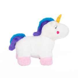 ZippyPaws Storybook Snugglerz Charlotte the Unicorn Plush Dog Toy