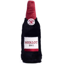 ZippyPaws Red Wine Happy Hour Crusherz Plush Dog Toy, Medium