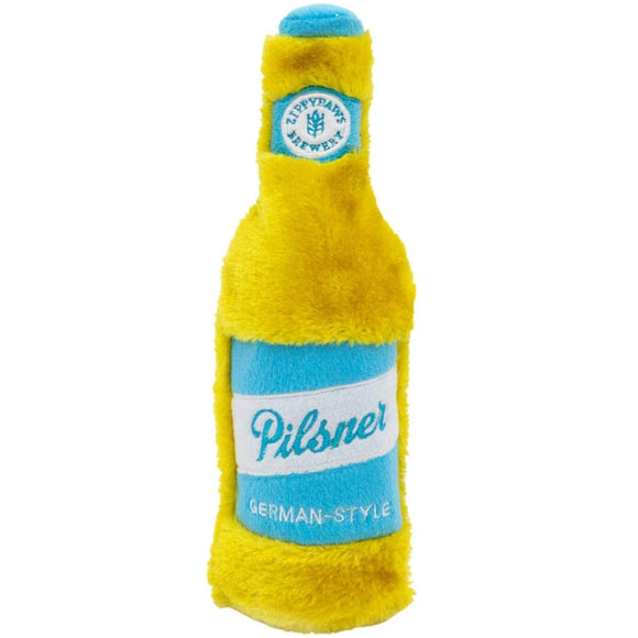 ZippyPaws Pilsner Happy Hour Crusherz Dog Toy, Medium