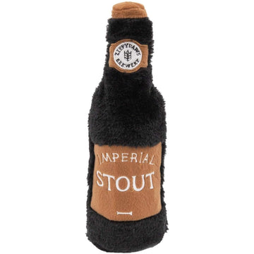 ZippyPaws Stout Happy Hour Crusherz Plush Dog Toy, Medium