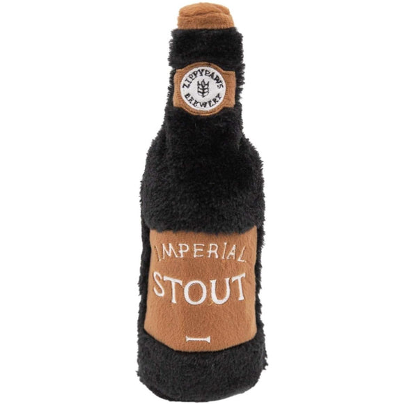 ZippyPaws Stout Happy Hour Crusherz Plush Dog Toy, Medium
