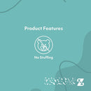 ZippyPaws Skinny Peltz Weasel, Skunk & Wolf Plush Dog Toy, Large