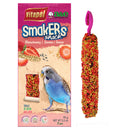 Vitapol Smaker's snack packaging with a bird toy next to it on a white background